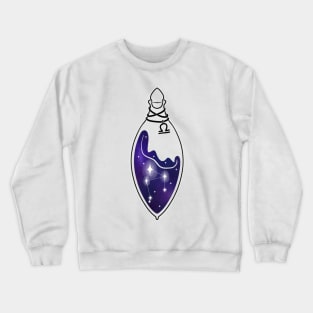 Libra ~ Constellation in a jar ~ Potion Bottle Crewneck Sweatshirt